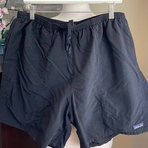 Patagonia mens baggies lined shorts black XL